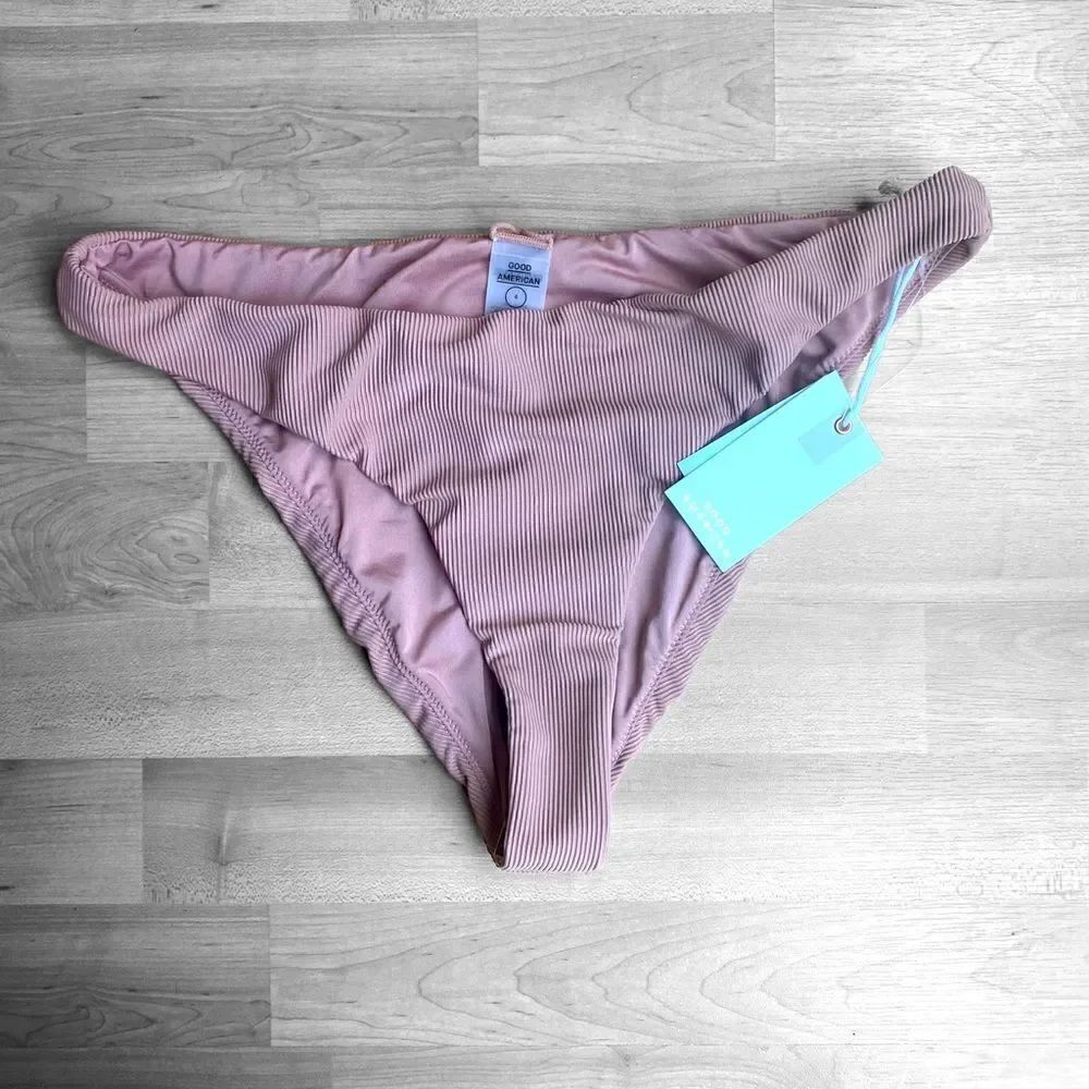 Good American Bikini Cheeky Size XL NWT Desert Rose